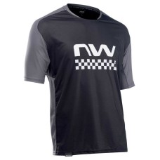 JERSEY NORTHWAVE EDGE CORTO NEGRO XL