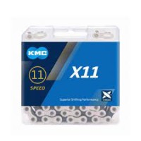 CADENA KMC 11V  SILVER/BLACK 118 LINKS